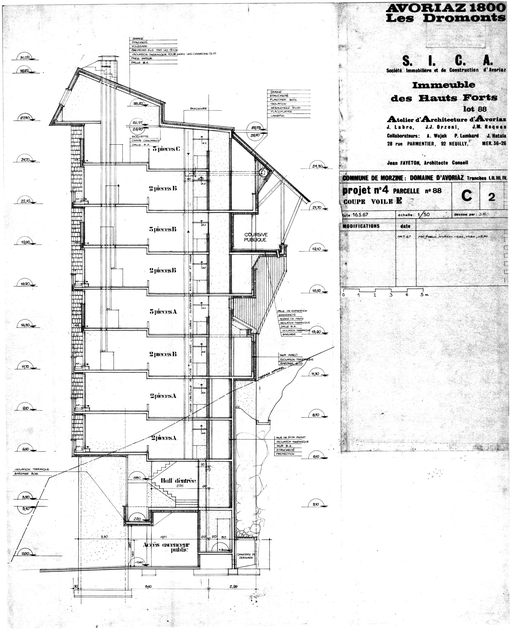 Immeuble dit résidence les Hauts-Forts