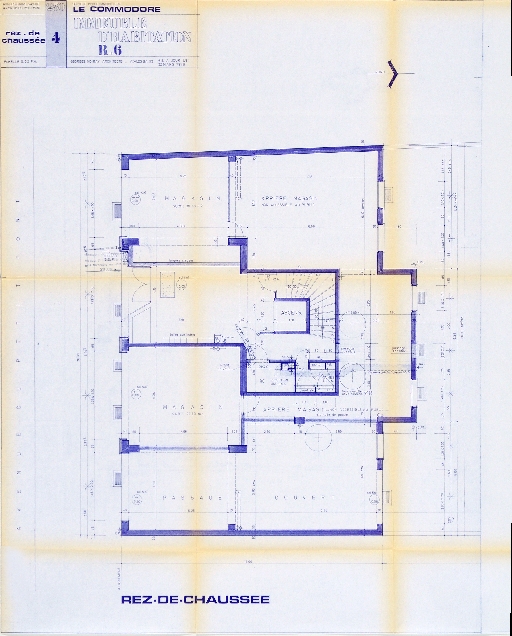 Immeuble, le Commodore