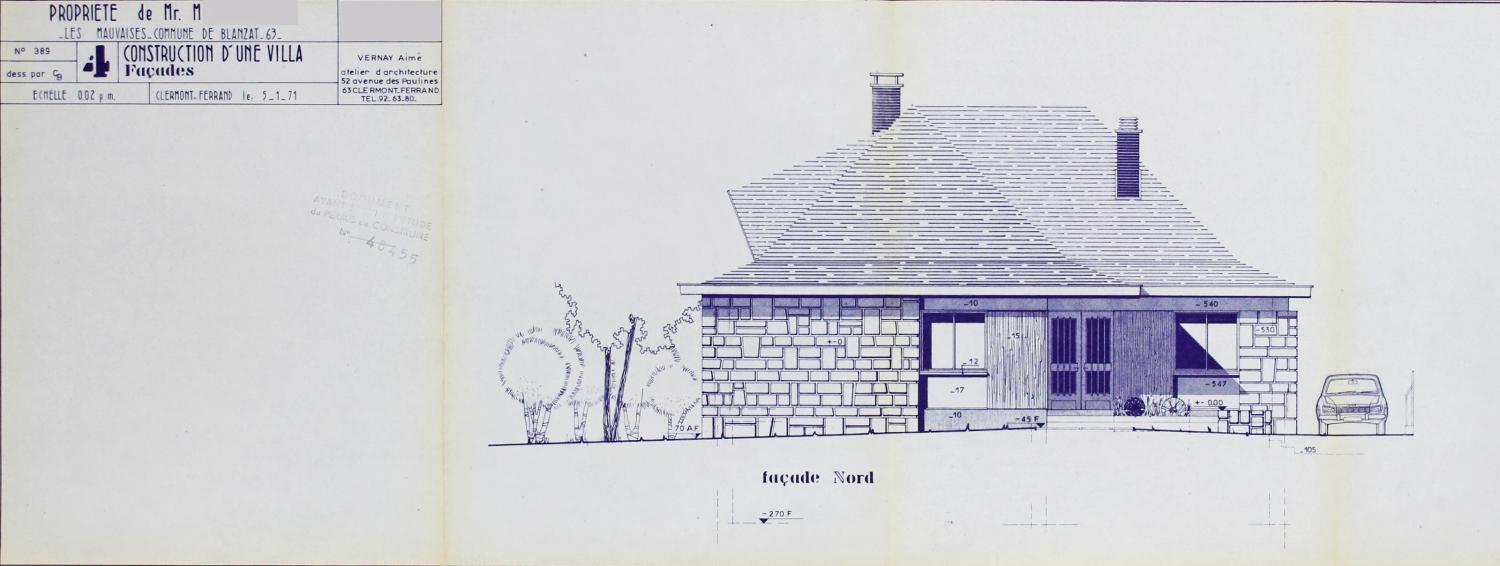 Blanzat, la maison M.