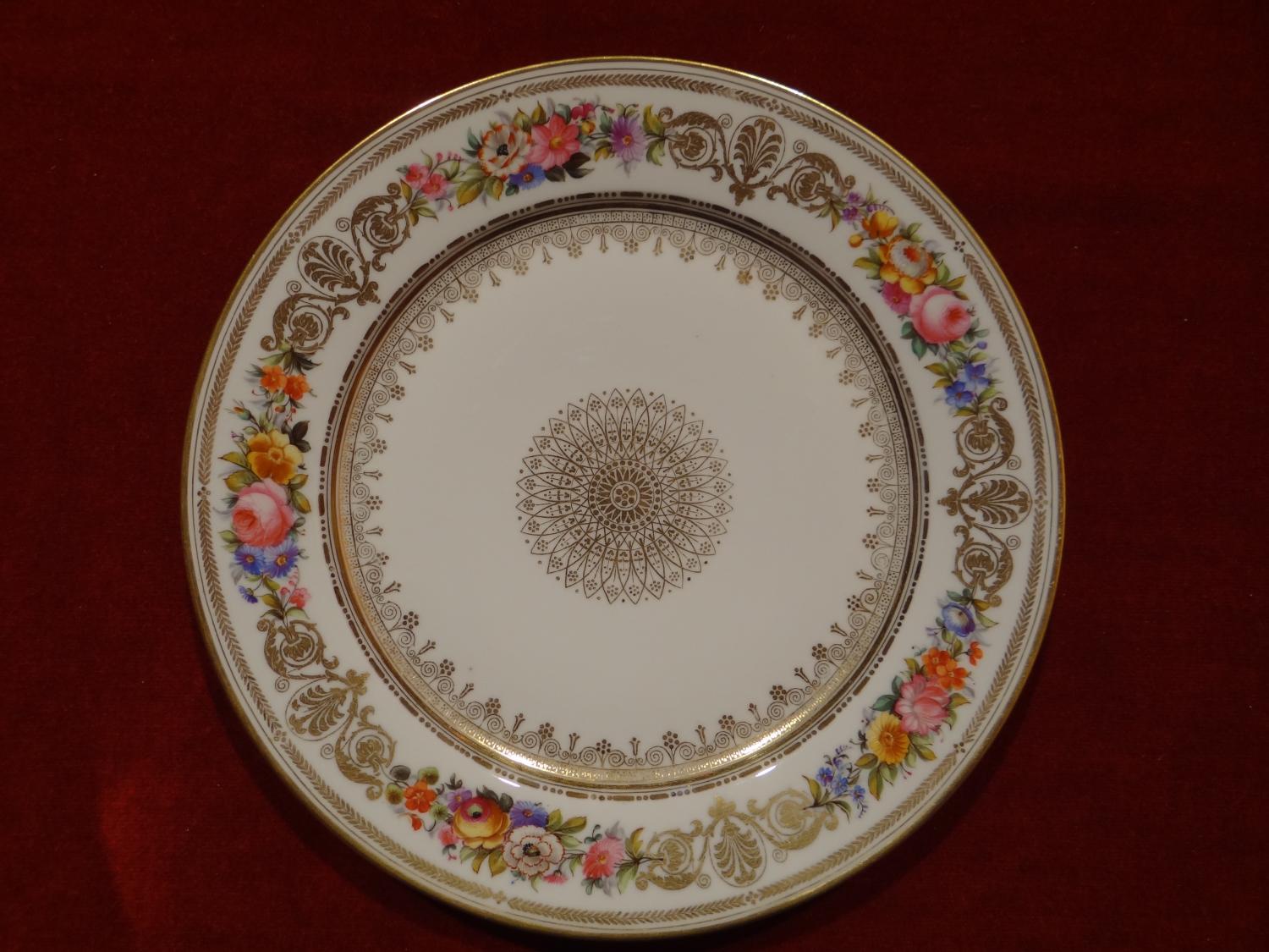 Assiette n° 1 - Service d'apparat du château de Neuilly