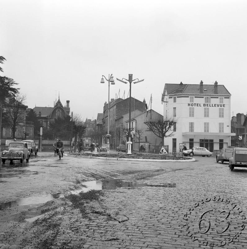 Débouché de l'avenue d'Italie