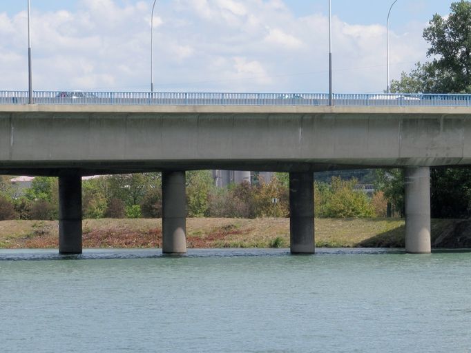 Pont autoroutier dit Pont aval de Pierre-Bénite (tronçon ouest)