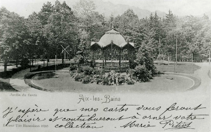 Jardin d'agrément du casino Grand-Cercle