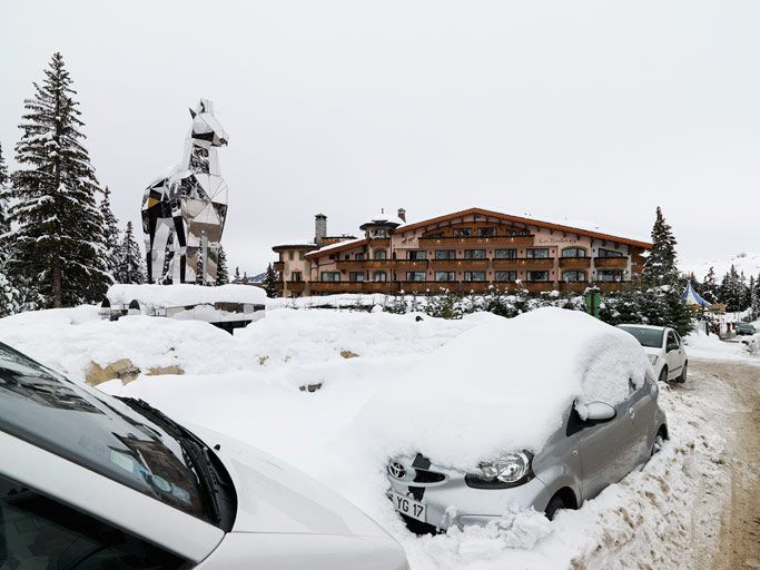 Station de sports d'hiver dite Courchevel 1850