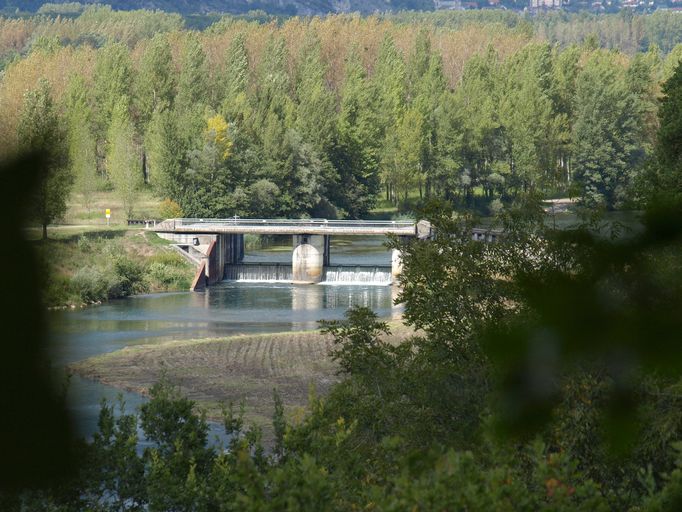 Barrage de Savières, pont de chemin