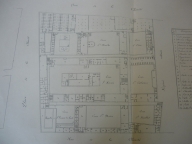 Plan du premier étage, s.d.. Plan AC Lyon. Fonds des HCL ; 2NP688