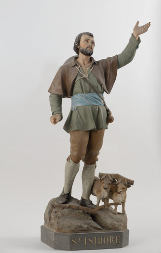 Statue : saint Isidore