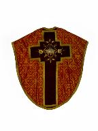 chasuble : ornement rouge n°2