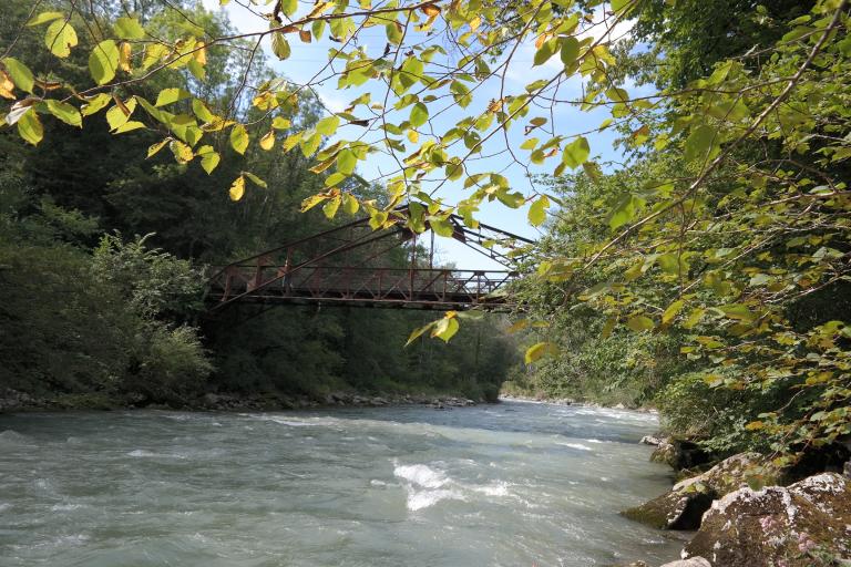 Passerelle de la plâtrière d'Armoy