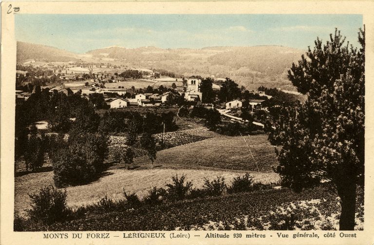 Présentation de la commune de Lérigneux