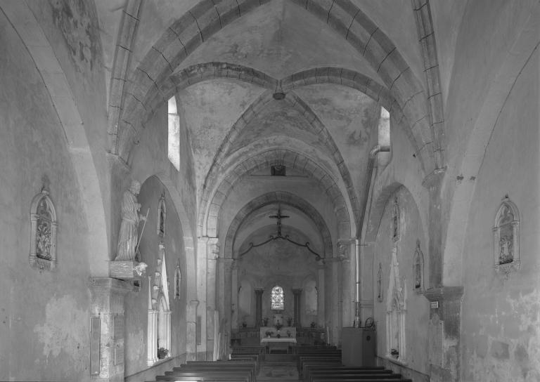 Eglise prieurale, puis église paroissiale Notre-Dame