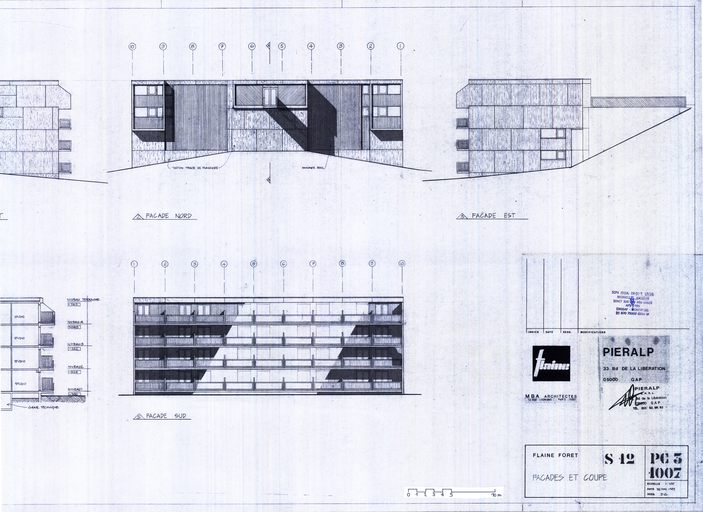 Immeuble dit résidence Pollux