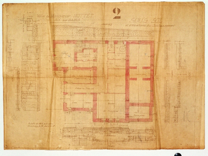 Maison, dite villa des Chimères, actuellement musée Faure