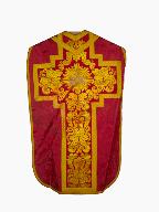 chasuble : ornement rouge