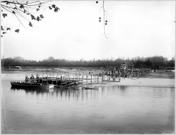 Pont routier de la Boucle, puis pont routier Winston-Churchill (détruit)