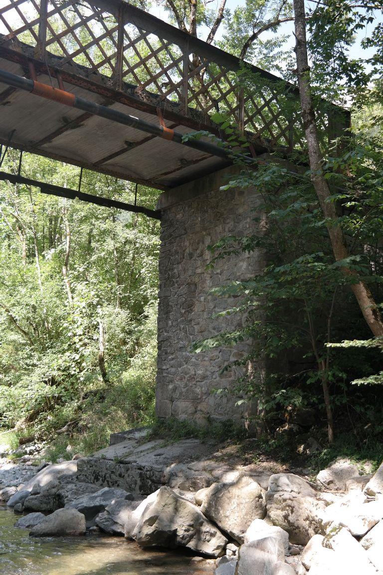 Pont de Sous-le-Pas dite "passerelle du Moulin"
