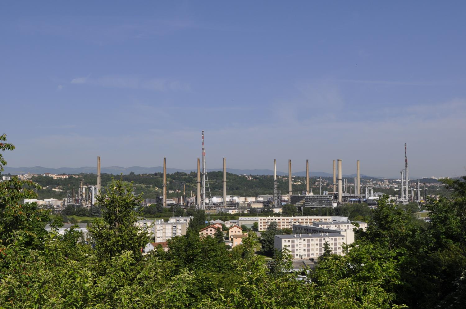 Raffinerie de Feyzin groupe Total