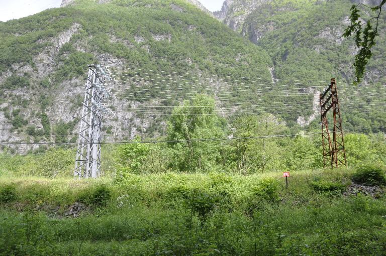 centrale et barrage des Clavaux, basse-vallée de la Romanche