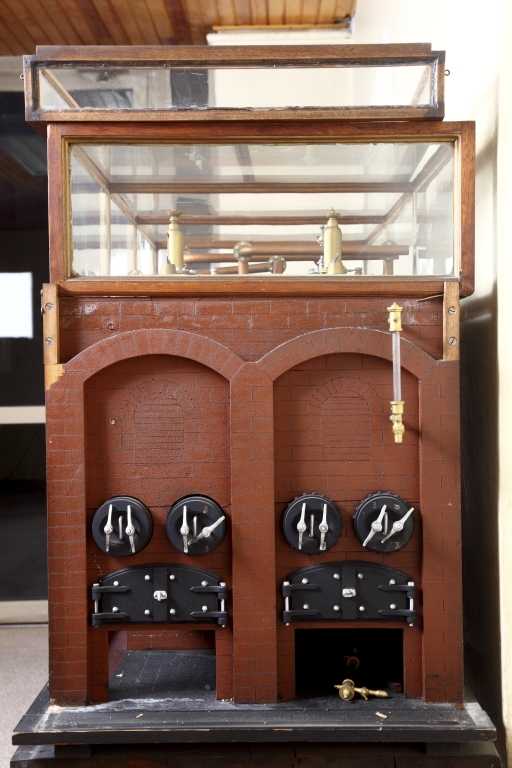 Maquette d'appareil de chauffage et climatisation