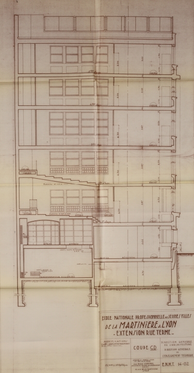 Ecole de La Martinière des filles, puis lycée La Martinière-Diderot dit La Centrale