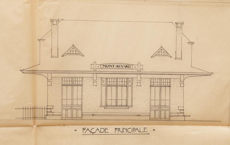 Gare d'arrivée du chemin de fer à crémaillère du Revard, puis supérette La Crémaillère, actuellement colonie de vacances de la ville de Pantin dit Centre La Crémaillère