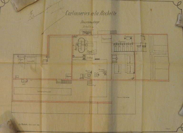 Fonderie de fer et martinets de Fourby puis usine de pâte à papier puis Cartonneries de la Rochette