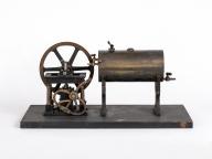 Instrument de démonstration en thermodynamique : machine à vapeur et chaudière