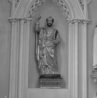 Statue : saint Barthélemy