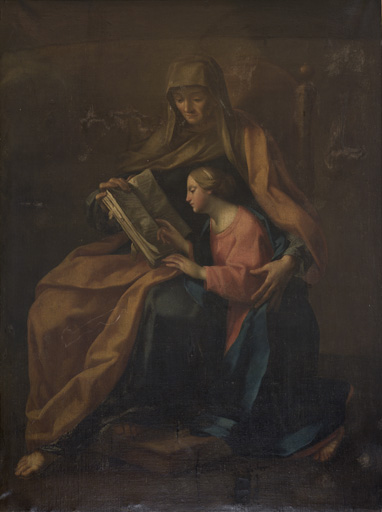 Tableau : l'Education de la Vierge