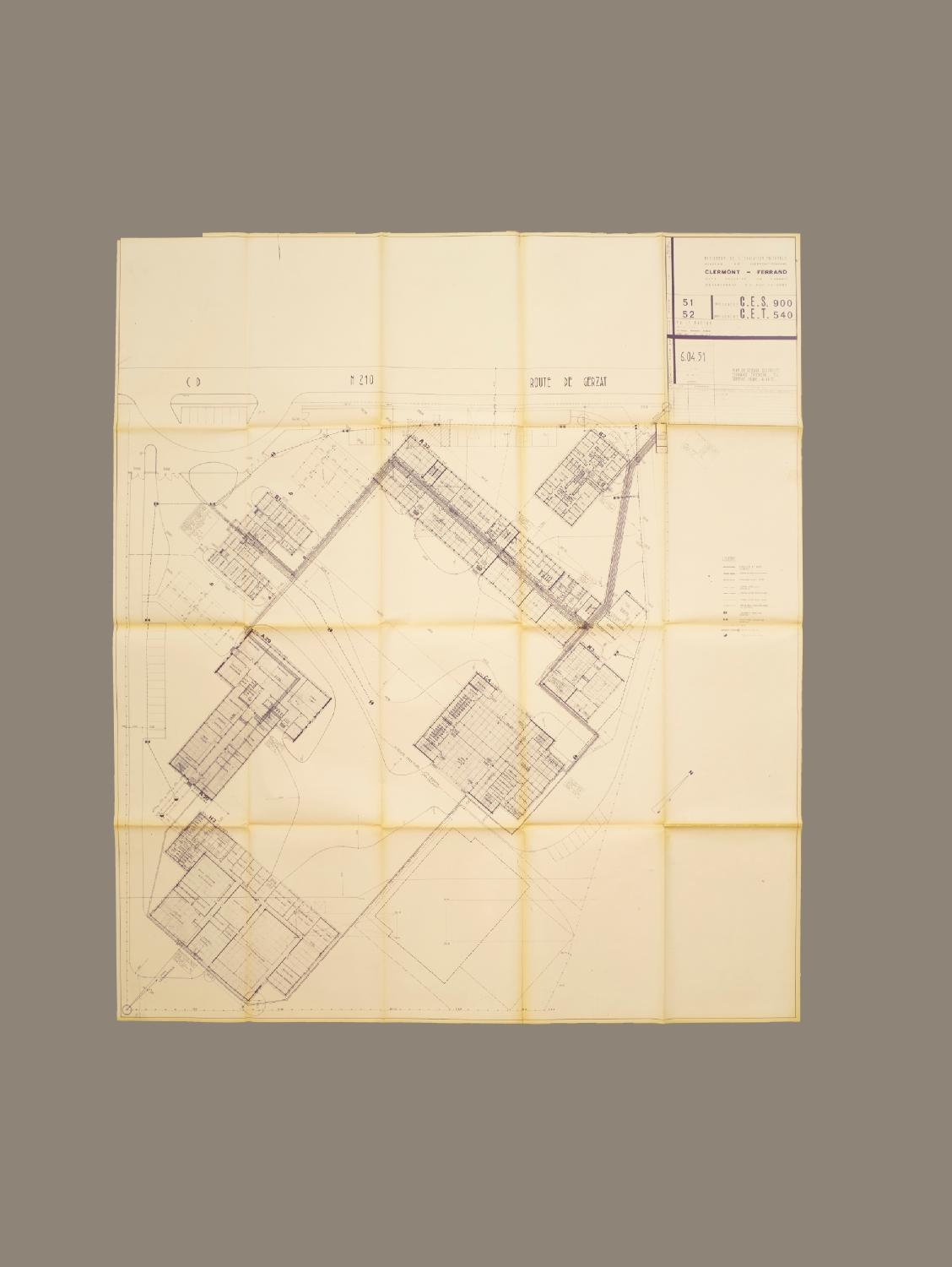 Collège d'enseignement technique de la cité scolaire de La Charme, puis lycée professionnel Camille Claudel