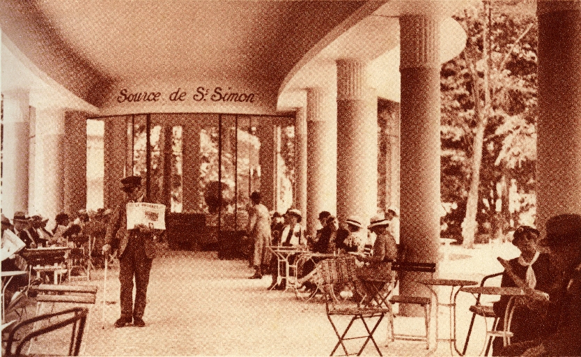 Kiosques et amphithéâtre, dit Promenoir des Sources, puis théâtre de verdure