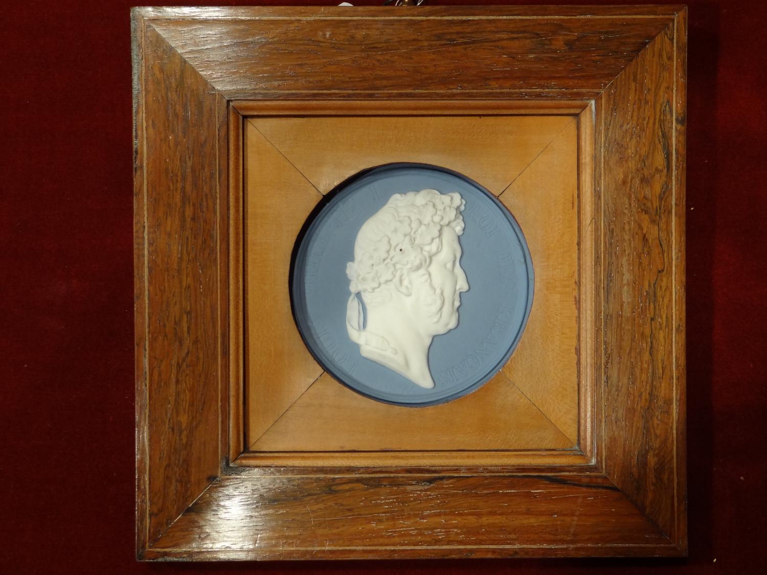 Médaillon avec le profil du roi Louis-Philippe Ier