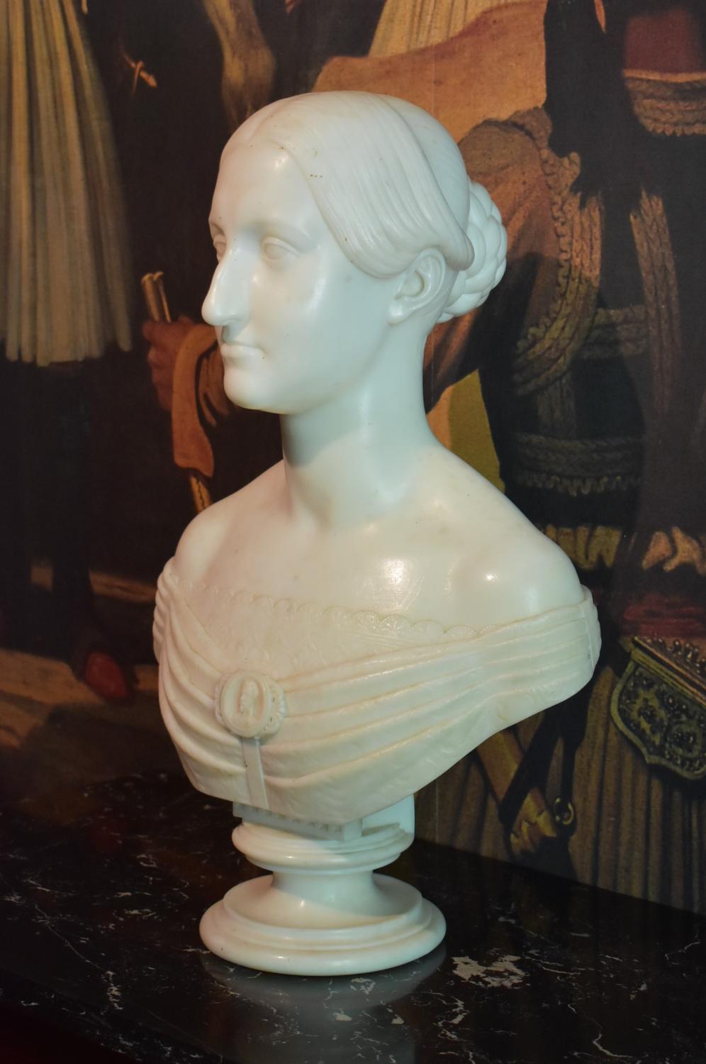 Buste de Louise-Fernande de Bourbon, duchesse de Montpensier