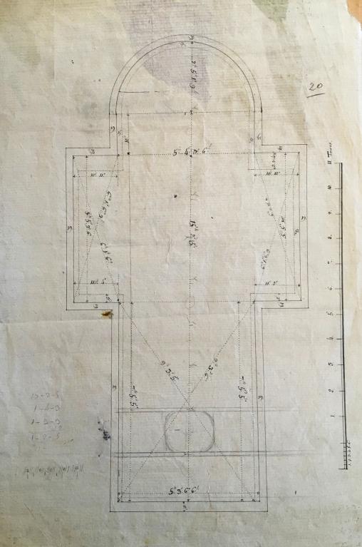 Église du collège des jésuites de Grenoble dite de la Circoncision et Saint-François-Xavier, puis chapelle du lycée, puis gymnase et amphithéâtre puis théâtre, actuellement centre de documentation de la cité scolaire Stendhal