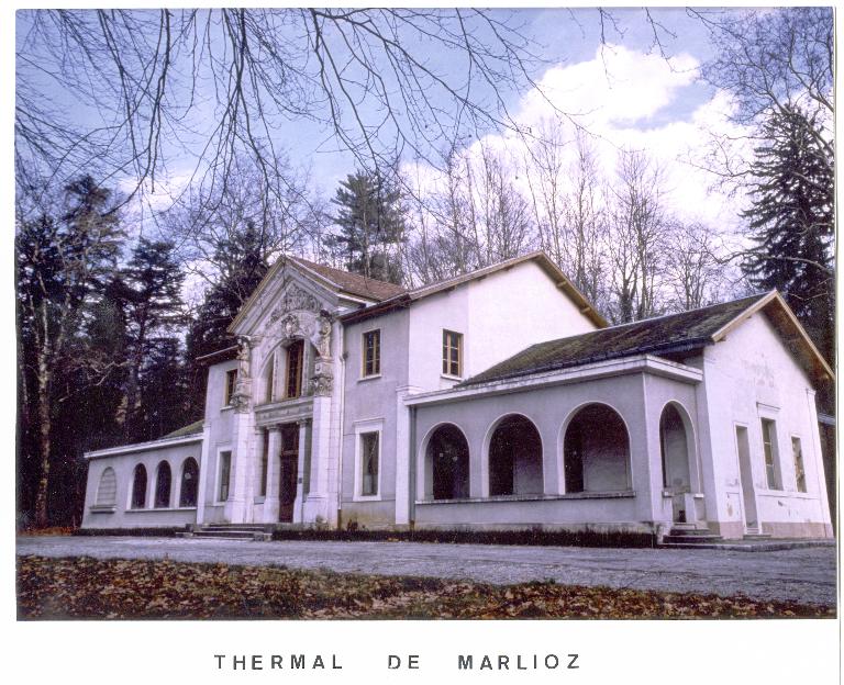 Établissement thermal, thermes de Marlioz