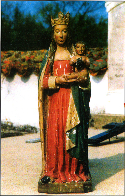 Statue : Vierge à l'Enfant