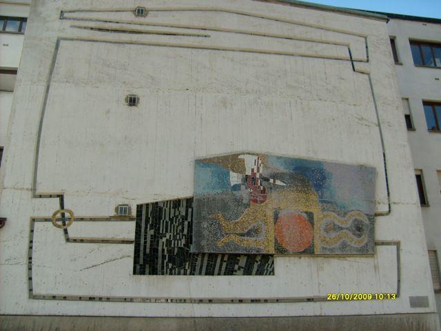 Revêtement mural : sans titre (détruit)