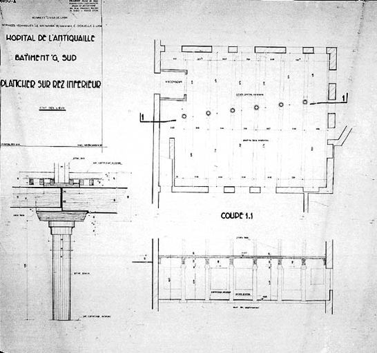 Maison, puis couvent de visitandines Sainte-Marie de l'Antiquaille