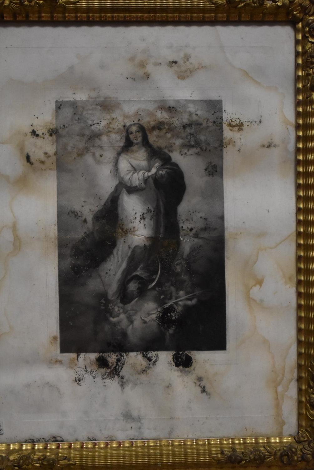 Estampe d'après Bartolomé Esteban Murillo - Vierge (La)