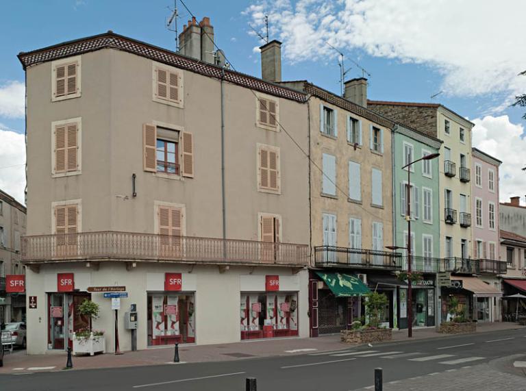 Villes en Auvergne : les formes urbaines