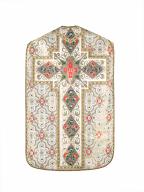 chasuble, étole, voile de calice : ornement doré n°1