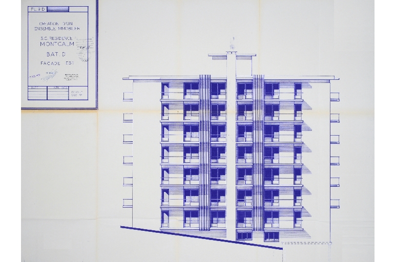 Ensemble de 3 immeubles, le Montcalm