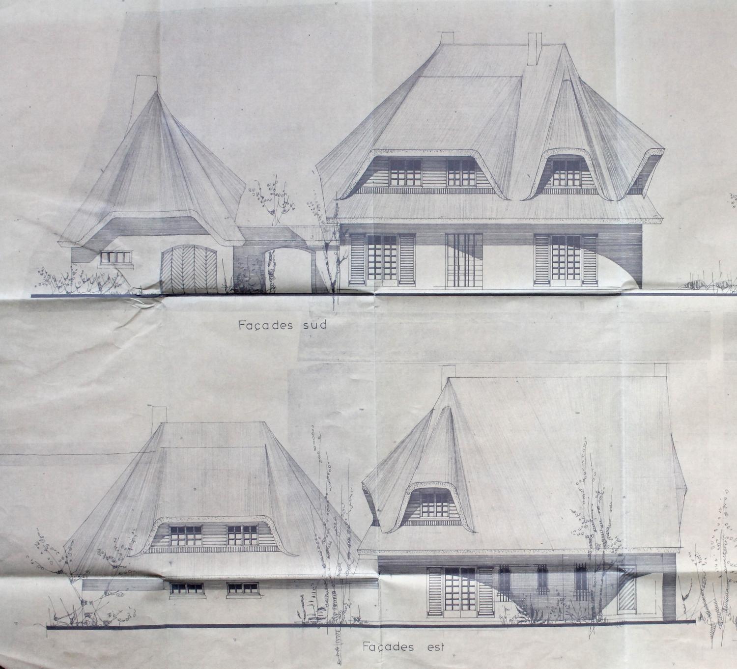 Orcines, la maison Bo., 1971, architecte anonyme