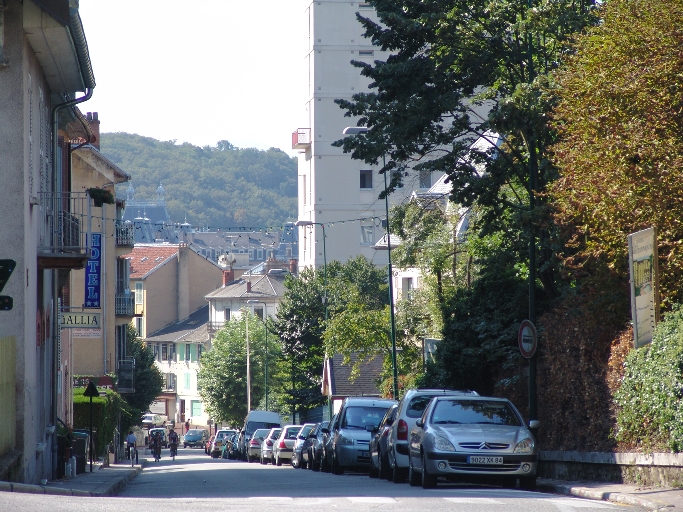 Rue des Grottes puis Boulevard des Côtes puis Boulevard Berthollet