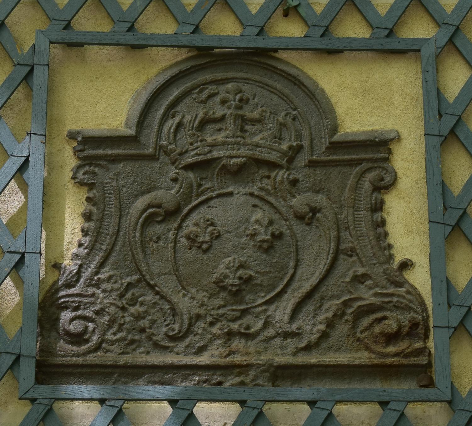 Plaque de cheminée