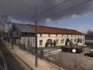Usine des eaux de Villeurbanne actuellement le Transbordeur salle de spectacle