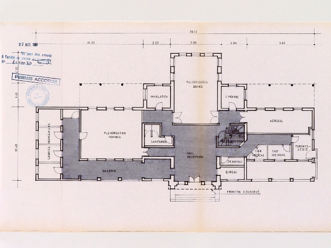 Établissement thermal, thermes de Marlioz