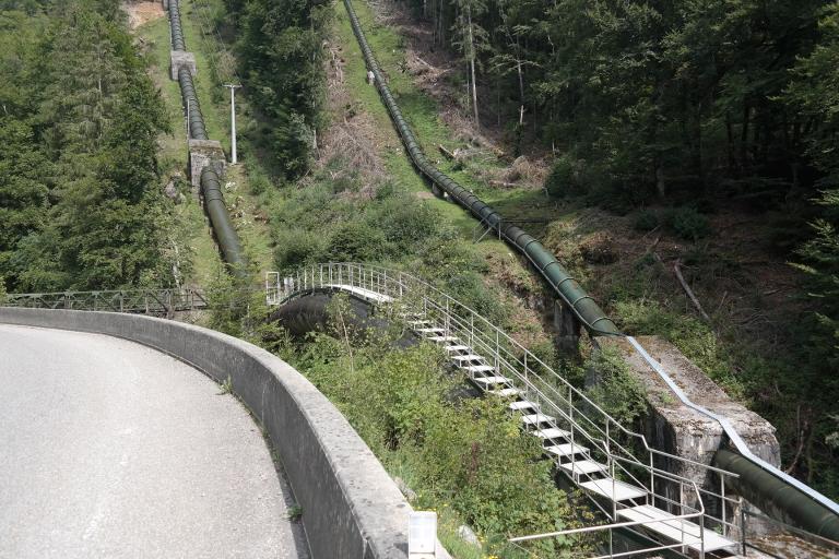 Passerelle EDF de Bioge