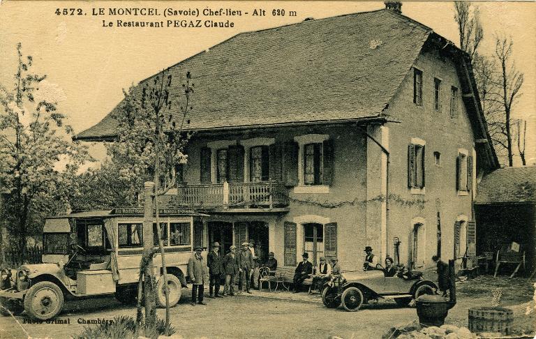Hotel-restaurant Claude Pégaz, puis "Le Chalet"