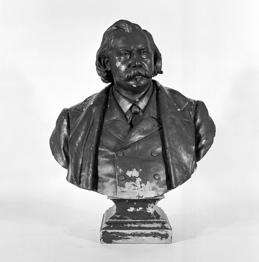 buste sur piédouche d'Auguste Chauveau